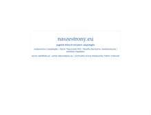 Tablet Screenshot of naszestrony.eu